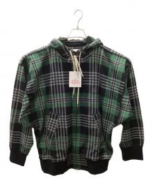 Vivienne Westwood（ヴィヴィアンウエストウッド）の古着「ジップパーカー」｜グリーン