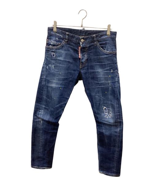 DSQUARED2（ディースクエアード）DSQUARED2 (ディースクエアード) デニムパンツ インディゴ サイズ:46の古着・服飾アイテム