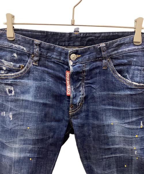 DSQUARED2（ディースクエアード）DSQUARED2 (ディースクエアード) デニムパンツ インディゴ サイズ:46の古着・服飾アイテム