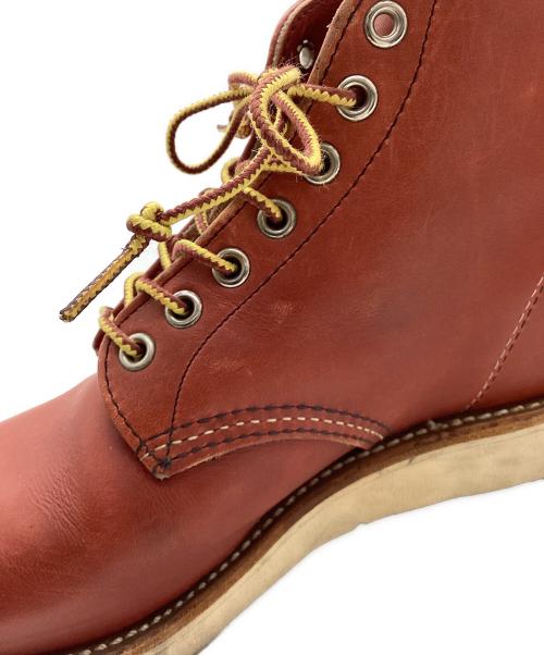 RED WING（レッドウィング）RED WING (レッドウィング) 6-inch Classic Round レッド サイズ:25.5cmの古着・服飾アイテム