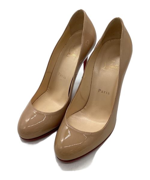 Christian Louboutin（クリスチャン・ルブタン）Christian Louboutin (クリスチャン・ルブタン) パンプス ベージュ サイズ:37.5の古着・服飾アイテム