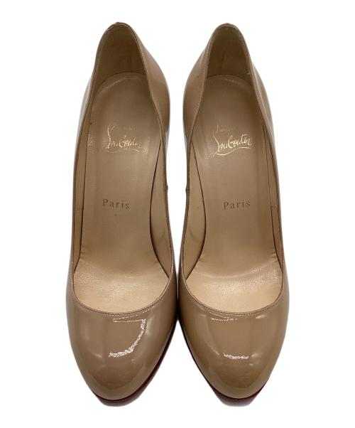 Christian Louboutin（クリスチャン・ルブタン）Christian Louboutin (クリスチャン・ルブタン) パンプス ベージュ サイズ:37.5の古着・服飾アイテム