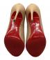 中古・古着 Christian Louboutin (クリスチャン・ルブタン) パンプス ベージュ サイズ:37.5：12000円