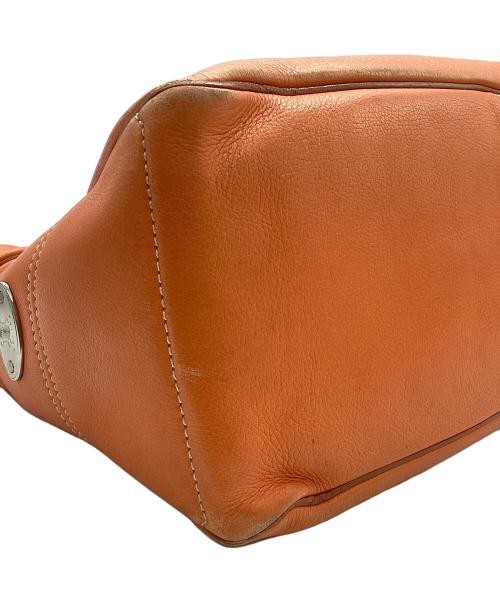 CELINE（セリーヌ）CELINE (セリーヌ) ハンドバッグ オレンジの古着・服飾アイテム