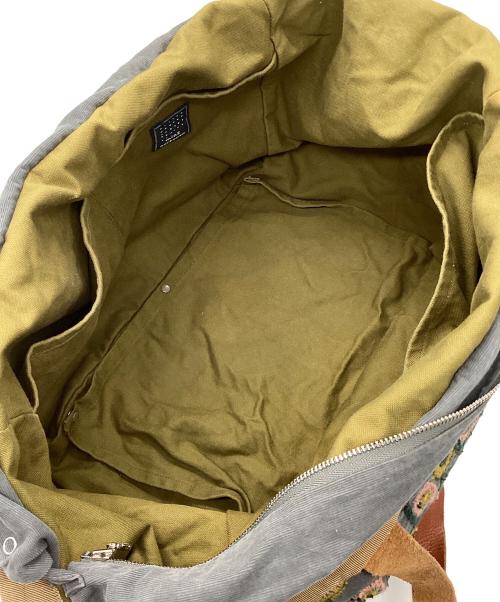 mina perhonen（ミナ ペルホネン）mina perhonen (ミナ ペルホネン) マミバッグ グレーの古着・服飾アイテム