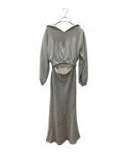 HER LIP TOハーリップトゥ）の古着「ワンピース」｜グレー