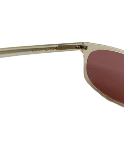 KANEKO OPTICAL(金子眼鏡)（金子眼鏡）KANEKO OPTICAL(金子眼鏡) (金子眼鏡) UNITED ARROWS (ユナイテッドアローズ) サングラス イエローの古着・服飾アイテム