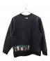 Y-3 (ワイスリー) U SWM MULTI CUT GRAPHIC CREW SWEATSHIRT ブラック サイズ:L：12000円