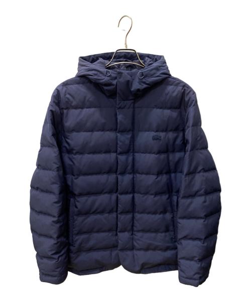 LACOSTE（ラコステ）LACOSTE (ラコステ) ダウンジャケット ネイビー サイズ:Lの古着・服飾アイテム