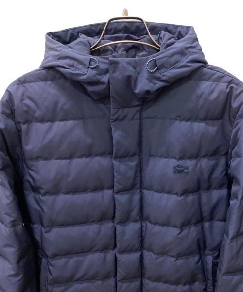 LACOSTE（ラコステ）LACOSTE (ラコステ) ダウンジャケット ネイビー サイズ:Lの古着・服飾アイテム