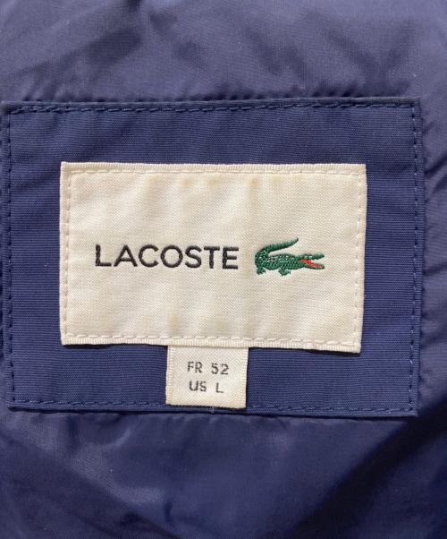 LACOSTE（ラコステ）LACOSTE (ラコステ) ダウンジャケット ネイビー サイズ:Lの古着・服飾アイテム