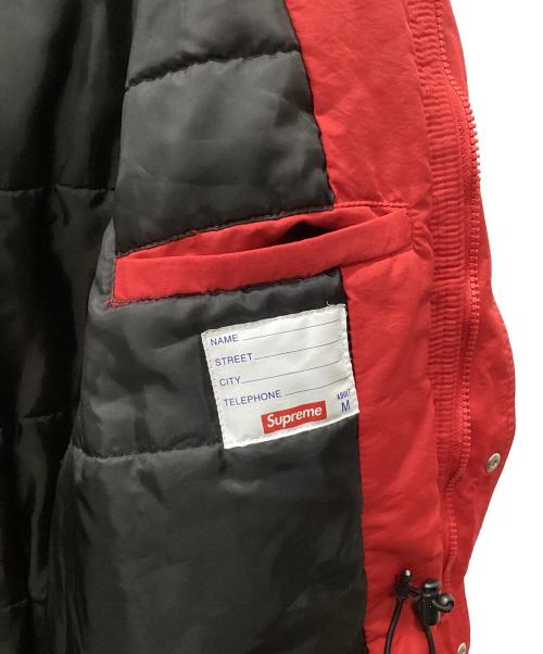 SUPREME（シュプリーム）SUPREME (シュプリーム) Sleeve Logo Sideline Parka レッド サイズ:Mの古着・服飾アイテム