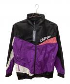 CHALLENGERチャレンジャー）の古着「NYLON WARM JACKET」｜ブラック×パープル
