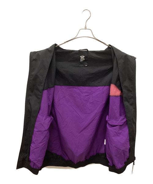 CHALLENGER（チャレンジャー）CHALLENGER (チャレンジャー) NYLON WARM JACKET ブラック×パープル サイズ:XLARGEの古着・服飾アイテム