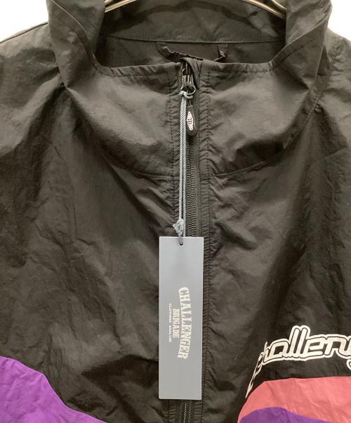 CHALLENGER（チャレンジャー）CHALLENGER (チャレンジャー) NYLON WARM JACKET ブラック×パープル サイズ:XLARGEの古着・服飾アイテム