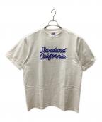 CALIF×STANDARD CALIFORNIAカリフ×スタンダードカリフォルニア）の古着「CALIF × STANDARD CALIFORNIA 半袖カットソー」｜ホワイト