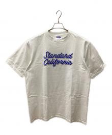 CALIF×STANDARD CALIFORNIA（カリフ×スタンダードカリフォルニア）の古着「CALIF × STANDARD CALIFORNIA 半袖カットソー」｜ホワイト