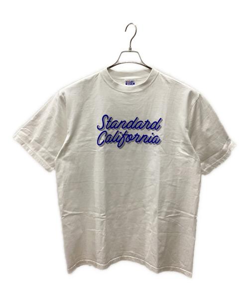 CALIF（カリフ）CALIF (カリフ) STANDARD CALIFORNIA (スタンダードカリフォルニア) CALIF × STANDARD CALIFORNIA 半袖カットソー ホワイト サイズ:XLの古着・服飾アイテム