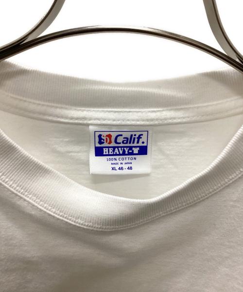 CALIF（カリフ）CALIF (カリフ) STANDARD CALIFORNIA (スタンダードカリフォルニア) CALIF × STANDARD CALIFORNIA 半袖カットソー ホワイト サイズ:XLの古着・服飾アイテム