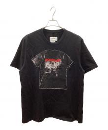 doublet（ダブレット）の古着「フォトステッチＴシャツ 22ss」｜ブラック