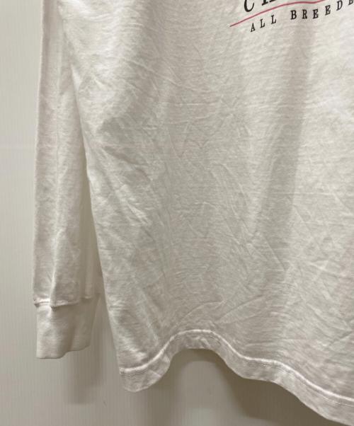 CHALLENGER（チャレンジャー）CHALLENGER (チャレンジャー) ロングスリーブカットソー ホワイト サイズ:XXLの古着・服飾アイテム