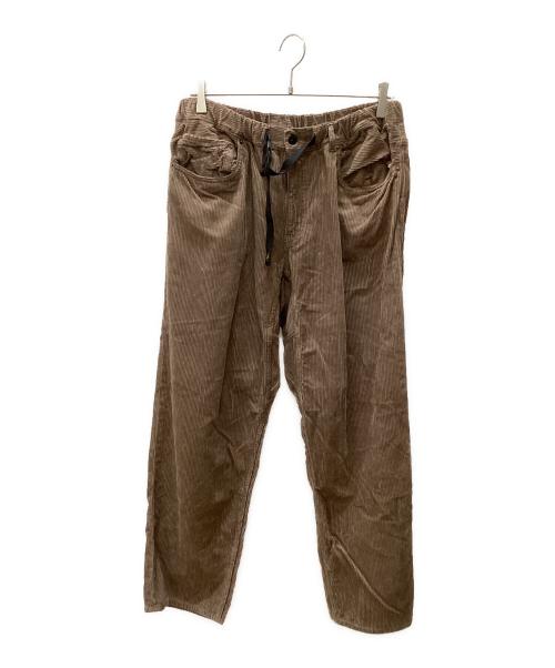 GO HEMP（ゴーヘンプ）GO HEMP (ゴーヘンプ) コーデュロイパンツ ブラウン サイズ:Lの古着・服飾アイテム