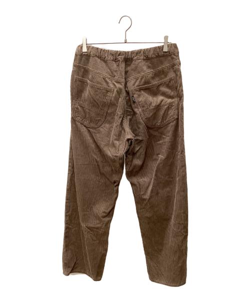 GO HEMP（ゴーヘンプ）GO HEMP (ゴーヘンプ) コーデュロイパンツ ブラウン サイズ:Lの古着・服飾アイテム