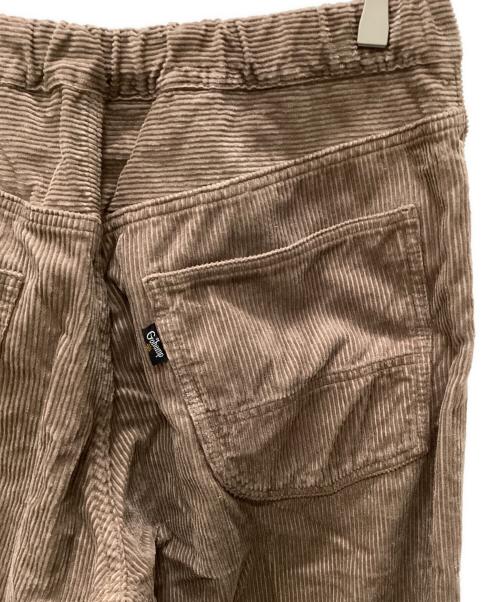 GO HEMP（ゴーヘンプ）GO HEMP (ゴーヘンプ) コーデュロイパンツ ブラウン サイズ:Lの古着・服飾アイテム