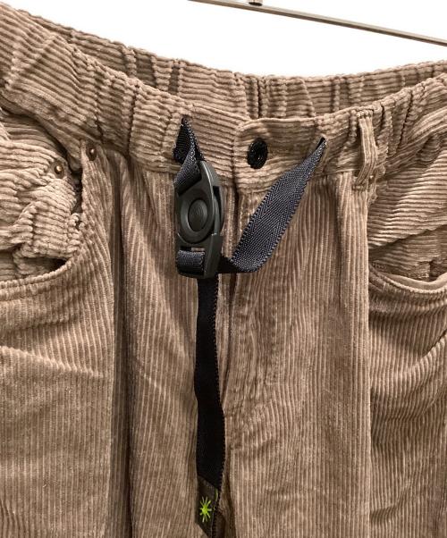 GO HEMP（ゴーヘンプ）GO HEMP (ゴーヘンプ) コーデュロイパンツ ブラウン サイズ:Lの古着・服飾アイテム