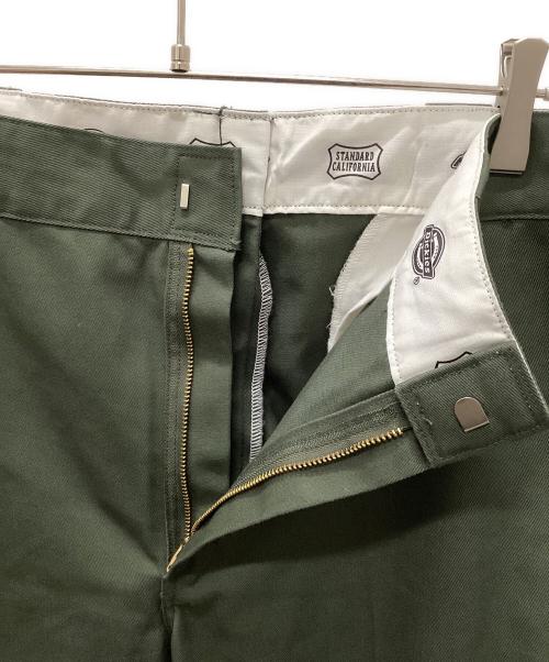 Dickies（ディッキーズ）Dickies (ディッキーズ) STANDARD CALIFORNIA (スタンダードカリフォルニア) SD WORK PANTS オリーブ サイズ:36の古着・服飾アイテム