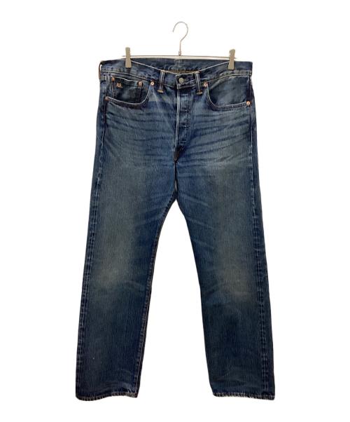 RRL（ダブルアールエル）RRL (ダブルアールエル) ストレートデニムパンツ インディゴ サイズ:36×32の古着・服飾アイテム