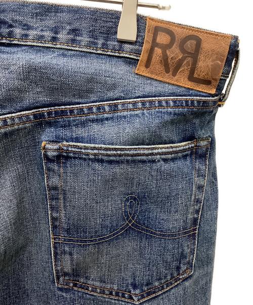 RRL（ダブルアールエル）RRL (ダブルアールエル) ストレートデニムパンツ インディゴ サイズ:36×32の古着・服飾アイテム