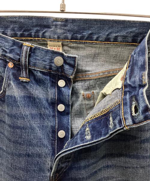 RRL（ダブルアールエル）RRL (ダブルアールエル) ストレートデニムパンツ インディゴ サイズ:36×32の古着・服飾アイテム
