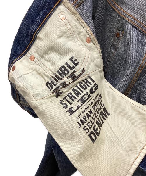 RRL（ダブルアールエル）RRL (ダブルアールエル) ストレートデニムパンツ インディゴ サイズ:36×32の古着・服飾アイテム