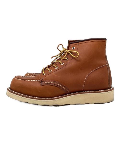 RED WING（レッドウィング）RED WING (レッドウィング) 6-inch Classic Moc ブラウン サイズ:24cmの古着・服飾アイテム
