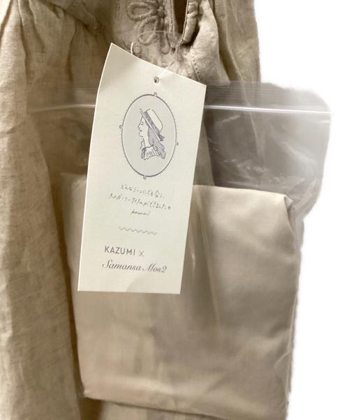 Samansa Mos2（サマンサモスモス）Samansa Mos2 (サマンサモスモス) kazumi (カズミ) キャミソールワンピース ベージュ サイズ:F 未使用品の古着・服飾アイテム