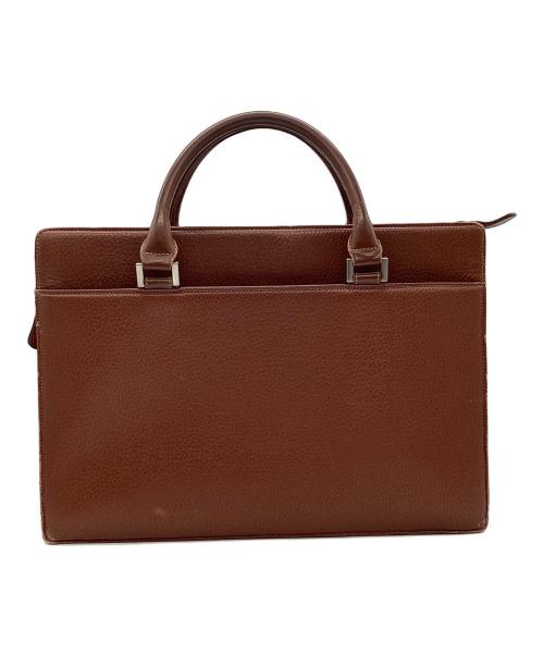 BURBERRY LONDON（バーバリーロンドン）BURBERRY LONDON (バーバリーロンドン) レザーブリーフケース ブラウンの古着・服飾アイテム
