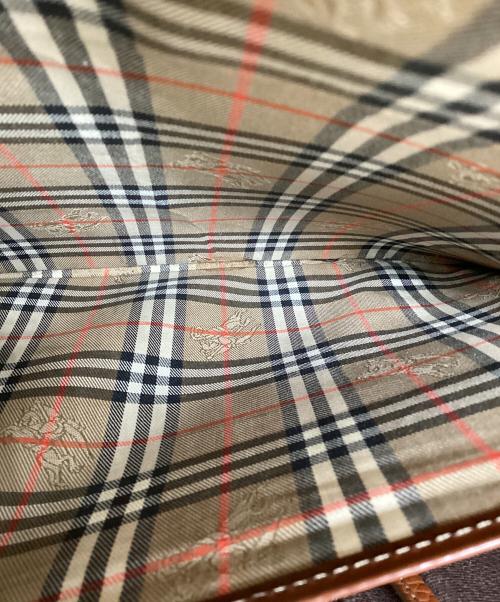 BURBERRY LONDON（バーバリーロンドン）BURBERRY LONDON (バーバリーロンドン) レザーブリーフケース ブラウンの古着・服飾アイテム