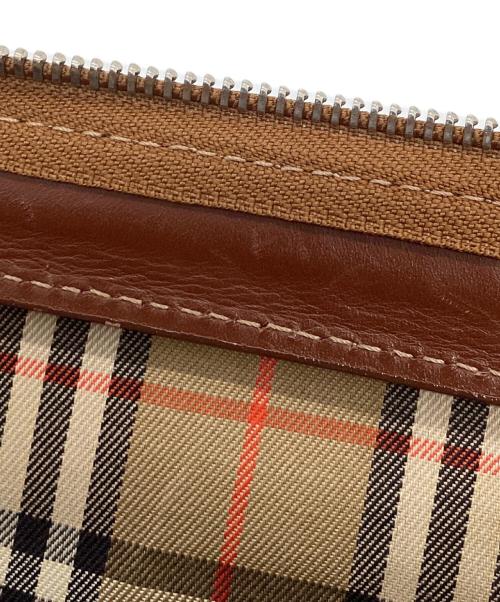 BURBERRY LONDON（バーバリーロンドン）BURBERRY LONDON (バーバリーロンドン) レザーブリーフケース ブラウンの古着・服飾アイテム