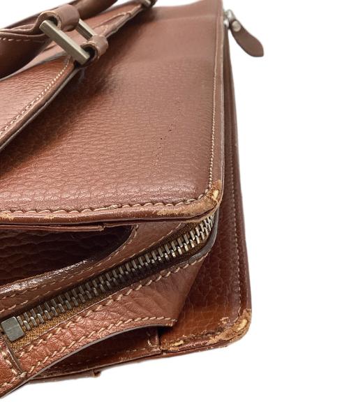 BURBERRY LONDON（バーバリーロンドン）BURBERRY LONDON (バーバリーロンドン) レザーブリーフケース ブラウンの古着・服飾アイテム