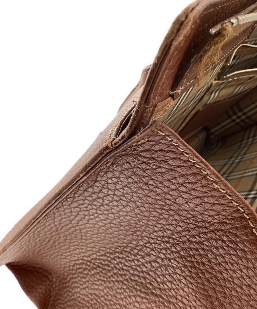 BURBERRY LONDON（バーバリーロンドン）BURBERRY LONDON (バーバリーロンドン) レザーブリーフケース ブラウンの古着・服飾アイテム