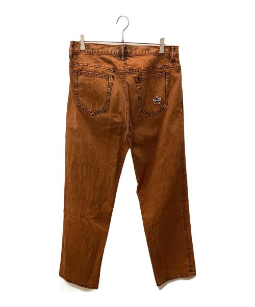 SUPREME（シュプリーム）SUPREME (シュプリーム) RegularJean Overdyed Orange FW25 ブラウン サイズ:32の古着・服飾アイテム
