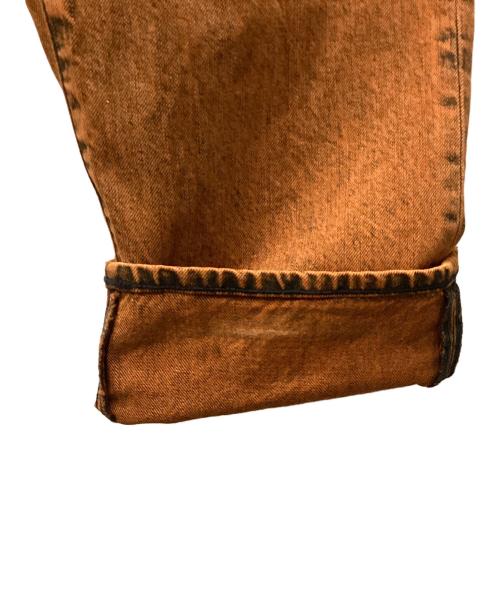 SUPREME（シュプリーム）SUPREME (シュプリーム) RegularJean Overdyed Orange FW25 ブラウン サイズ:32の古着・服飾アイテム