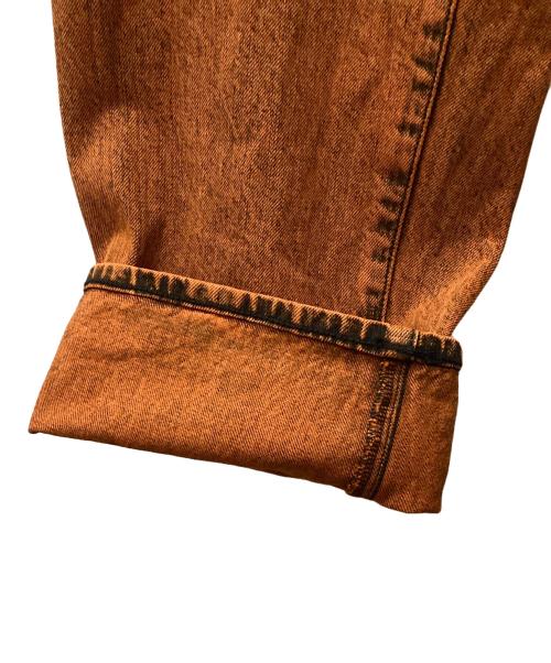 SUPREME（シュプリーム）SUPREME (シュプリーム) RegularJean Overdyed Orange FW25 ブラウン サイズ:32の古着・服飾アイテム