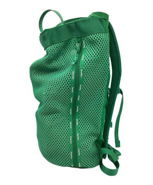 SUPREME（シュプリーム）SUPREME (シュプリーム) メッシュバッグ グリーンの古着・服飾アイテム