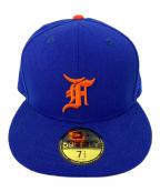 New Era×FOG ESSENTIALSニューエラ×フィアオブゴッド エッセンシャル）の古着「キャップ」｜ブルー