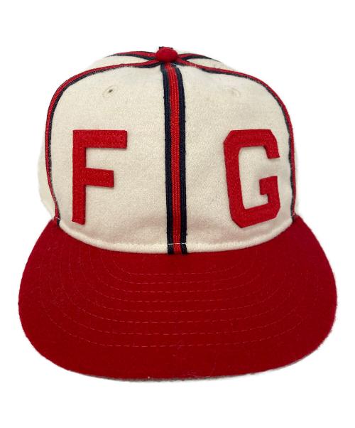 New Era（ニューエラ）New Era (ニューエラ) FEAR OF GOD (フィア・オブ・ゴッド) キャップ ホワイト×レッドの古着・服飾アイテム