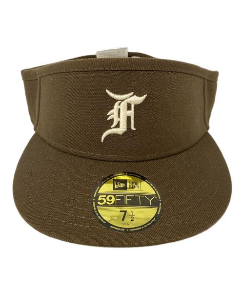 New Era（ニューエラ）New Era (ニューエラ) FOG ESSENTIALS (フィアオブゴッド エッセンシャル) サンバイザー ブラウンの古着・服飾アイテム