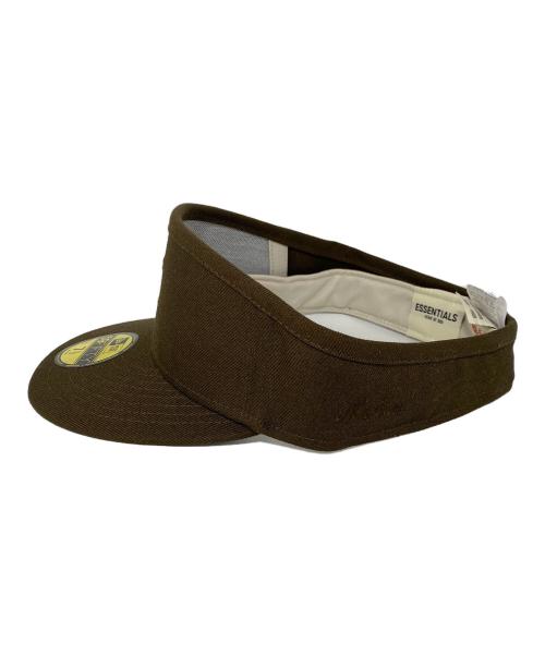 New Era（ニューエラ）New Era (ニューエラ) FOG ESSENTIALS (フィアオブゴッド エッセンシャル) サンバイザー ブラウンの古着・服飾アイテム