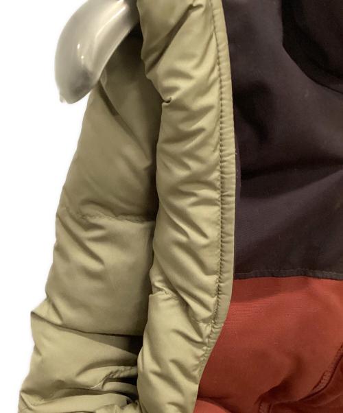 Patagonia（パタゴニア）Patagonia (パタゴニア) リバーシブルダウンベスト ブラウン×オレンジ サイズ:Sの古着・服飾アイテム